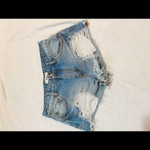 Jean shorts